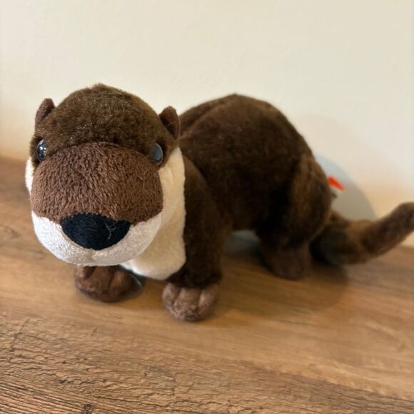 Wild Republic Brown River Otter Stuffed Animal Plush Toy 11" - Picture 4 of 10
